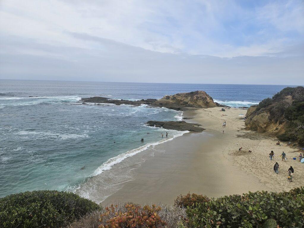 Treasure Island Beach, Laguna Beach, California below the Montage Laguna Resort and Spa