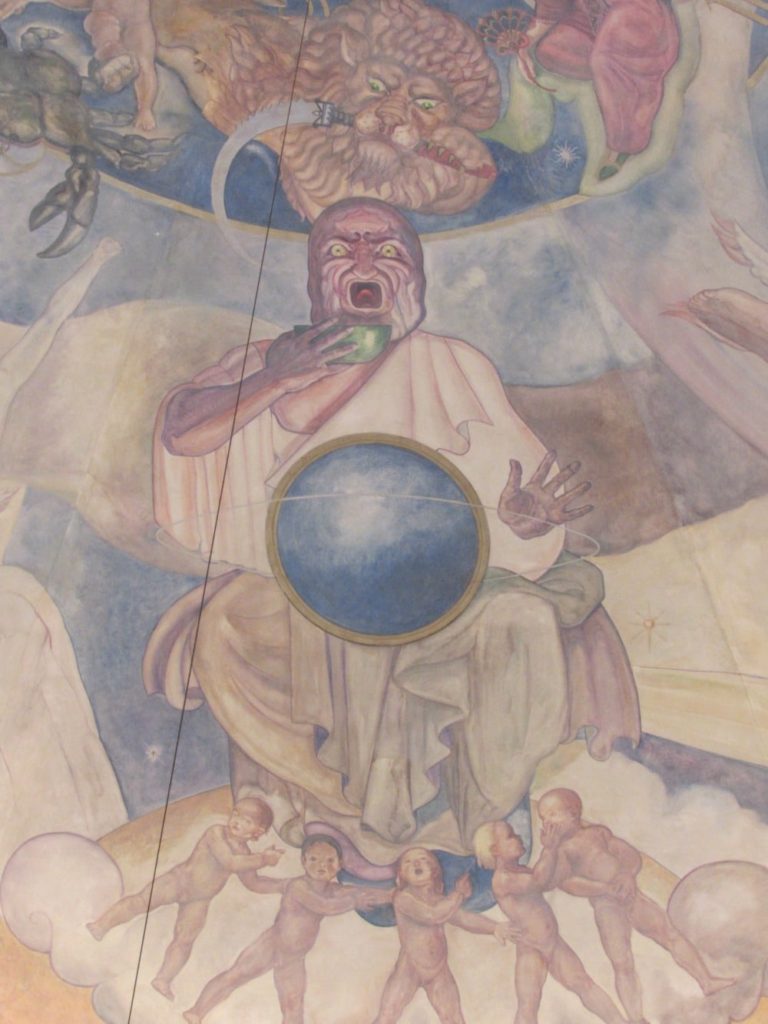 Ceiling Mural at the Observatory