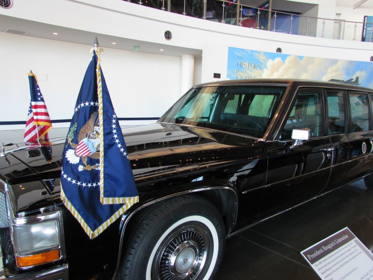 Reagan's Motorcade vehicle