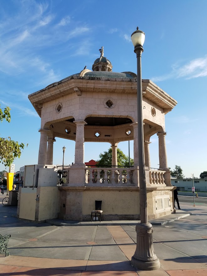 Mariachi Plaza Kiosk for local cultural events.