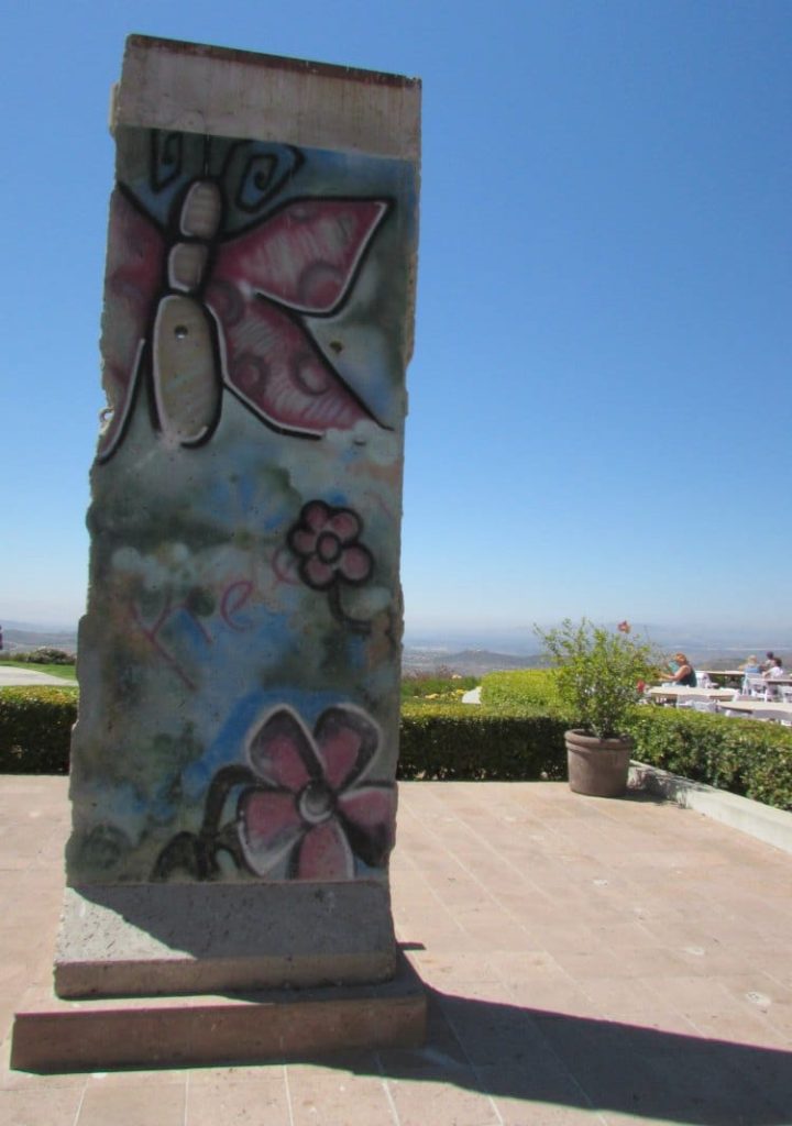 A piece of the Berlin Wall.