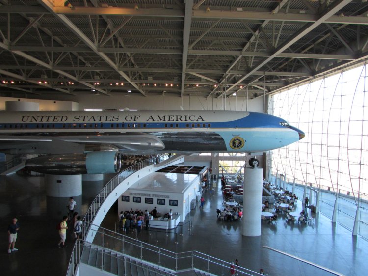 Airforce One at the Ronald Reagan Presidential Library