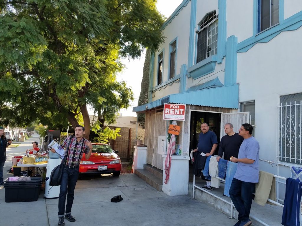 Former building for the Jewish Wayfarers in Boyle Heights, now a residence.