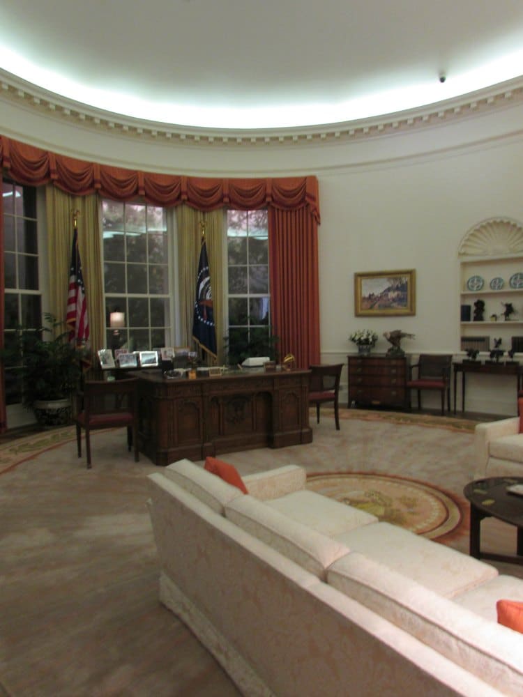 Ronald Reagan's oval office