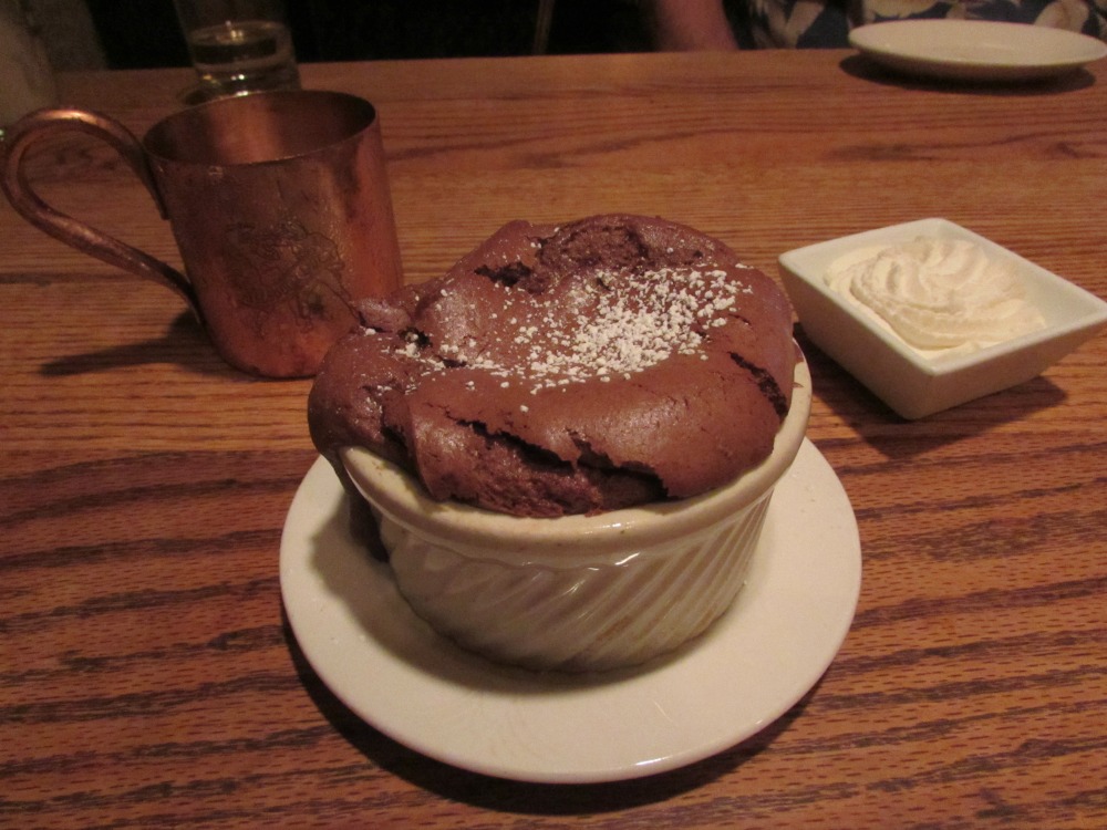 Chocolate souffle