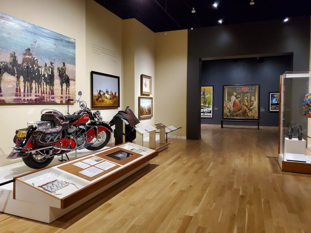 A gallery at The Autry Museum