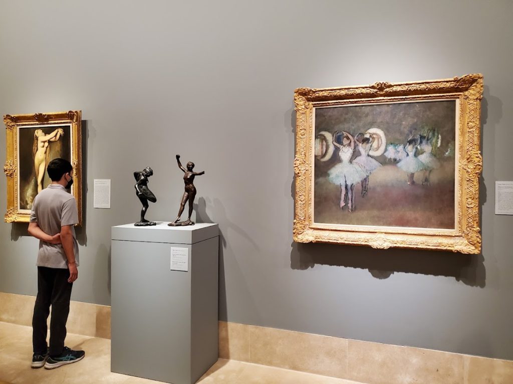 Degas art and sculpture