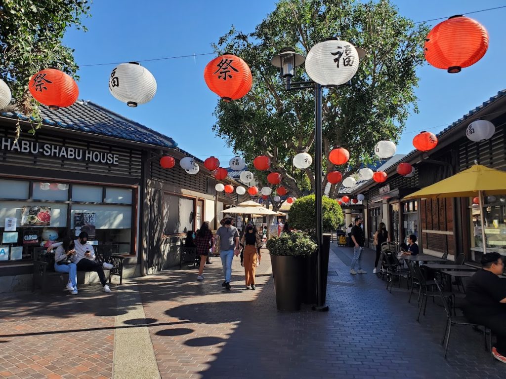 Japanese Village Plaza in Little Tokyo Los Angeles