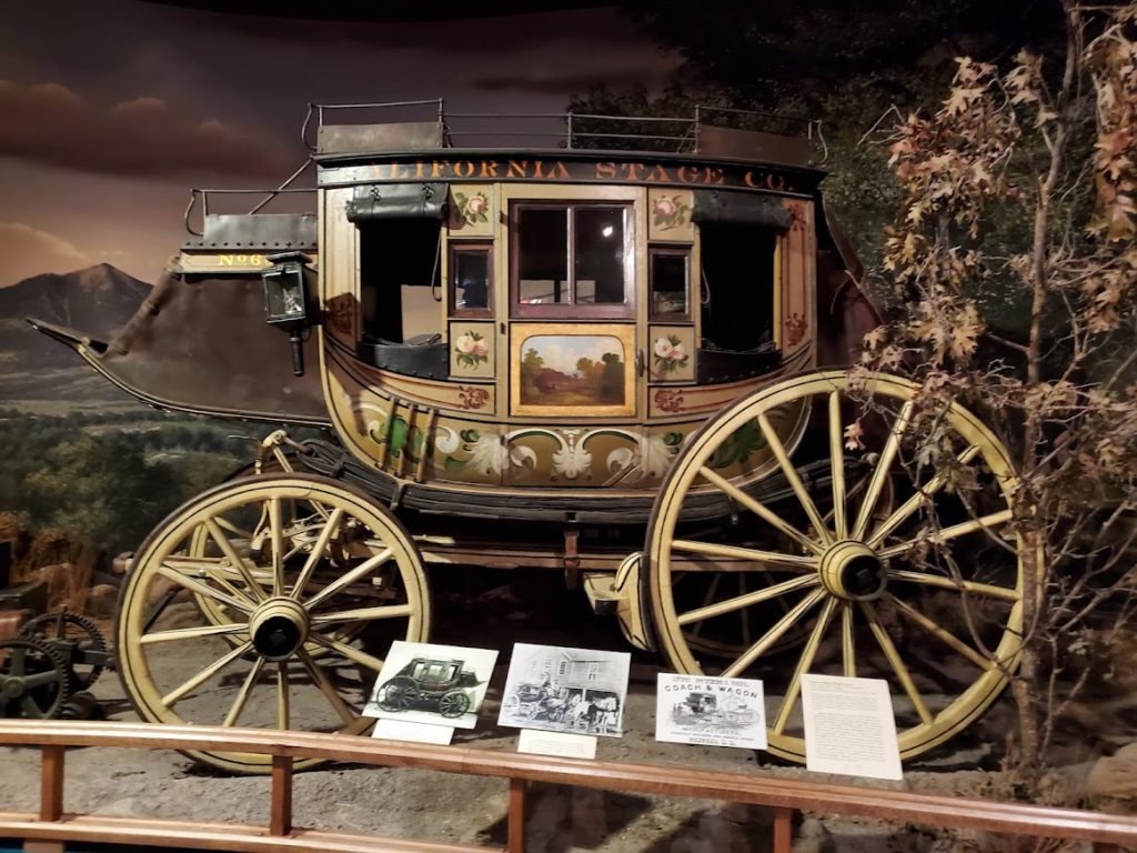 Restored California Stage Coach