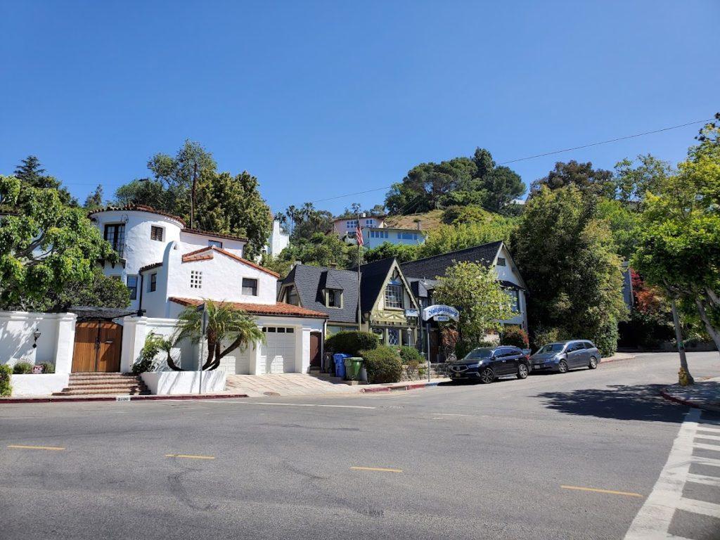Busby Berkeley - Ned Beatty home left - Real Estate office right