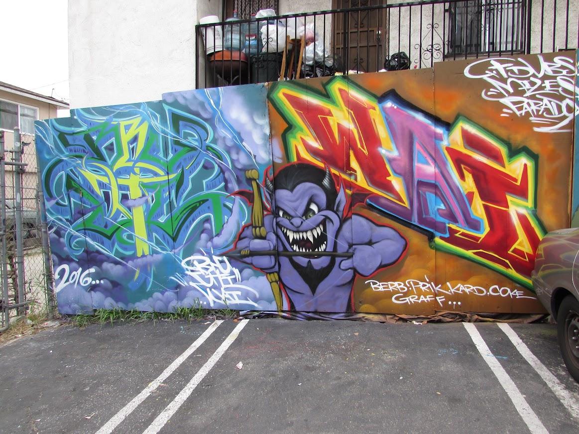 Devil Graffiti Bowl Heights