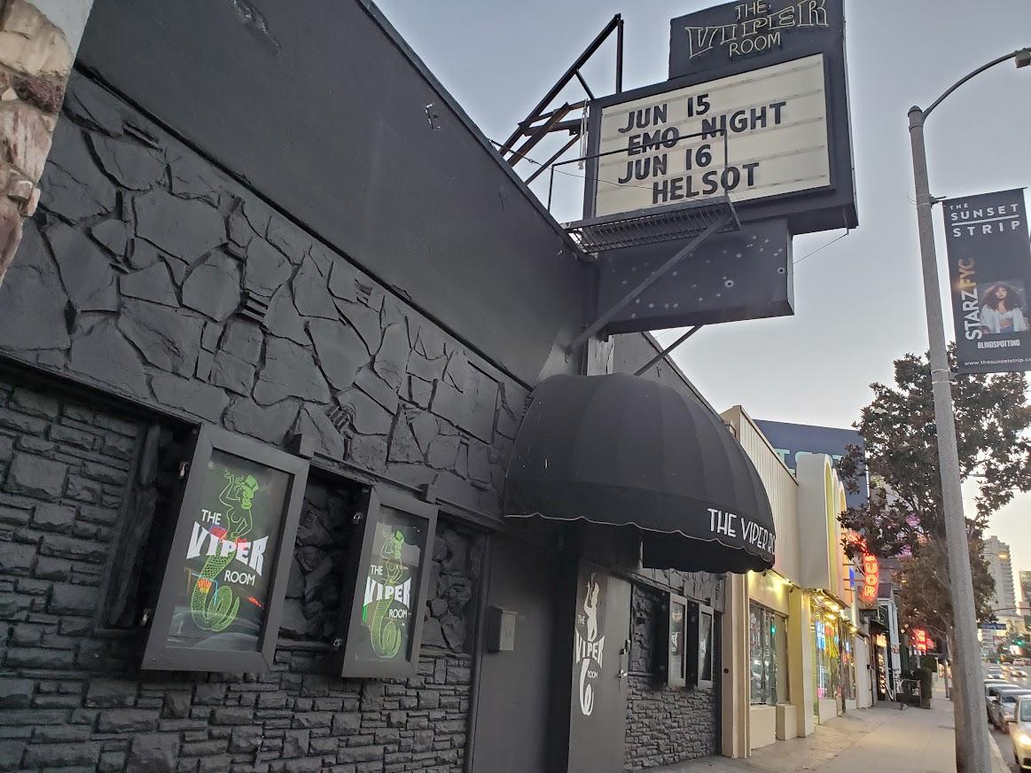 The Viper Room on Sunset Strip