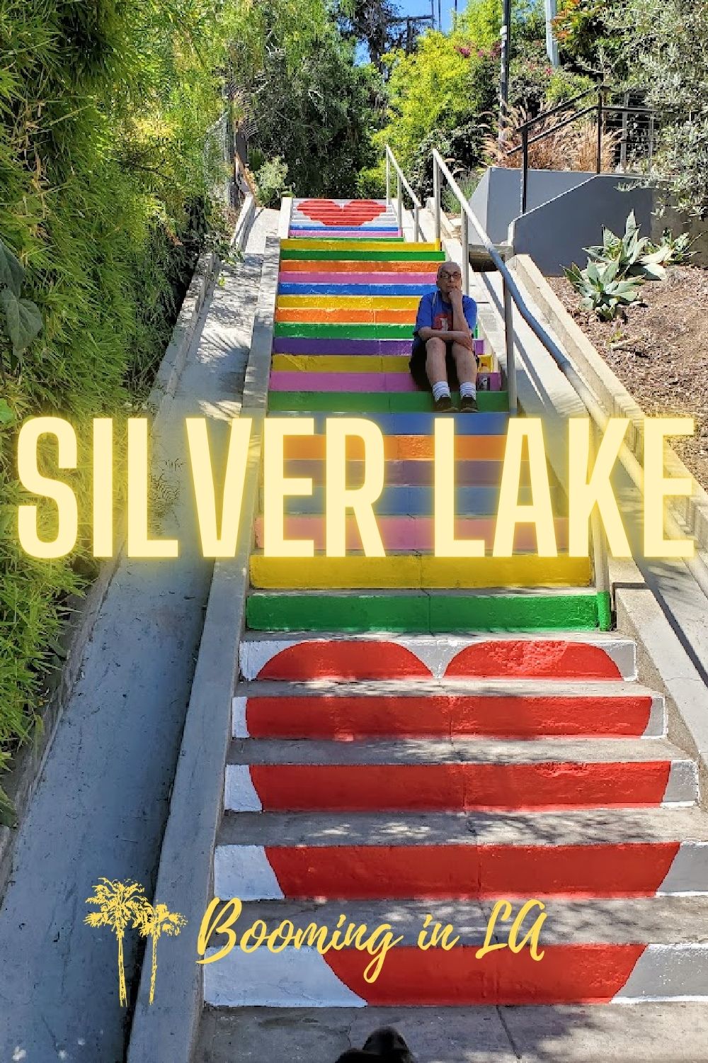 Silver Lake, California - Micheltorena-Stairs