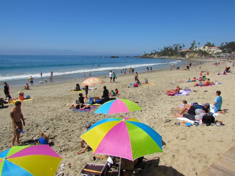 The beach in Laguna