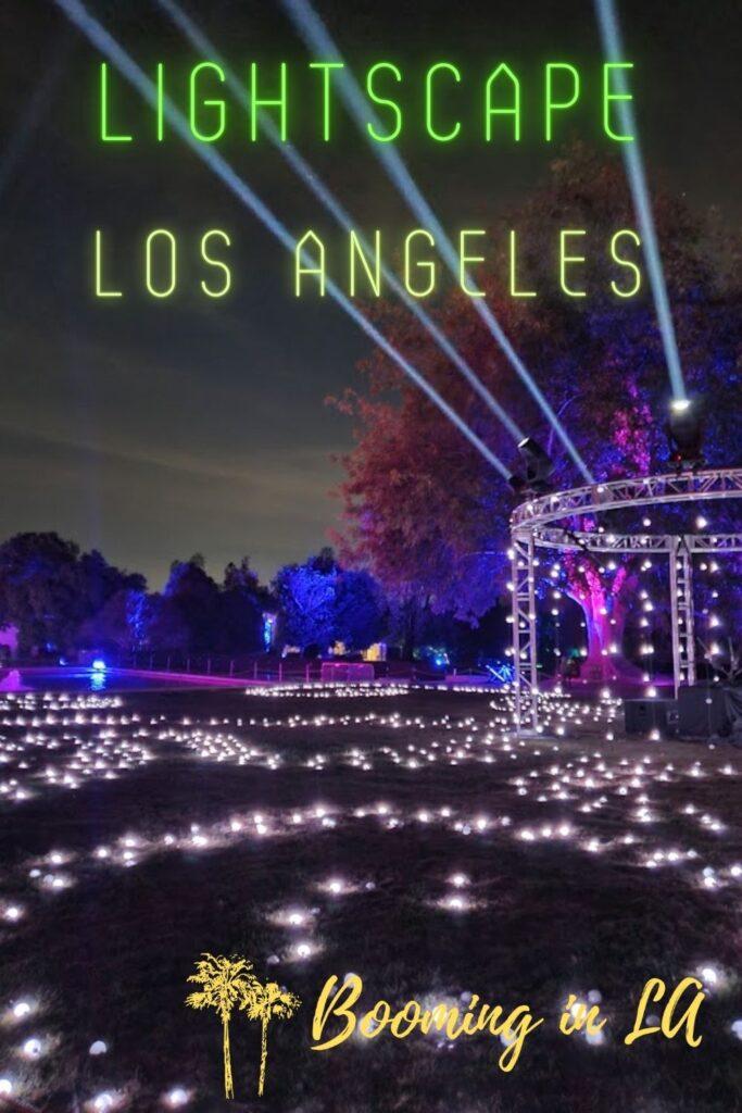 Lightscape Los Angeles - L.A. Arboretum - Arcadia, California