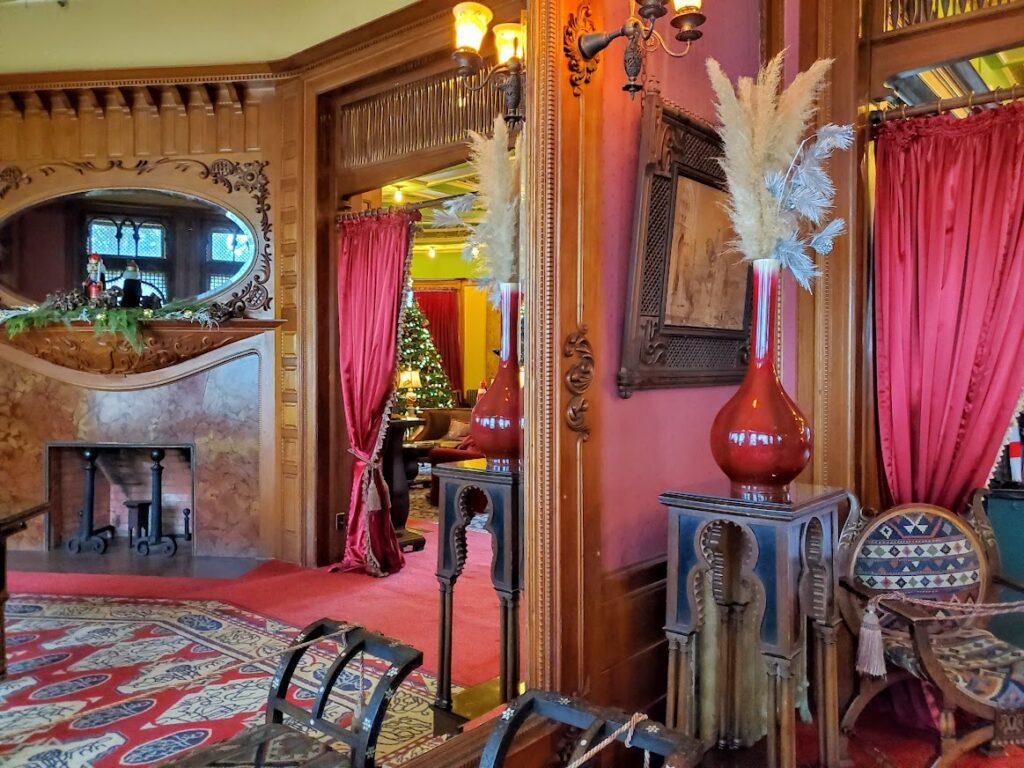 Moorish and Turkish style room at Castle Green Pasadena.