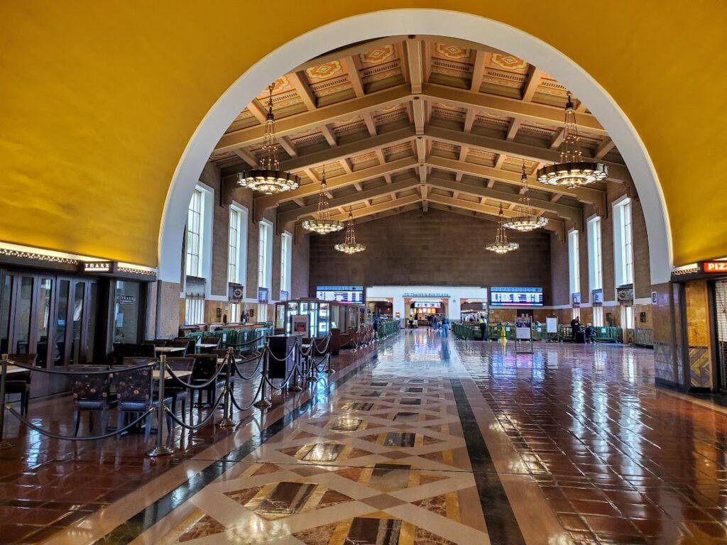 Union Station terminal waiting room