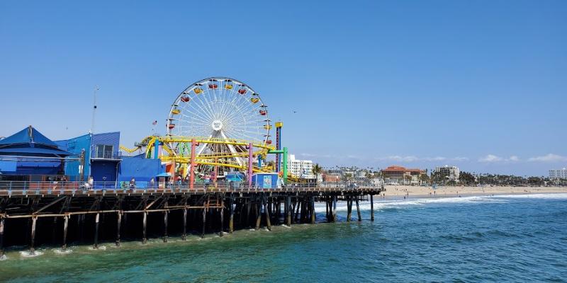 Santa Monica Pier and Pacific Park is the Final Stop of Route 66