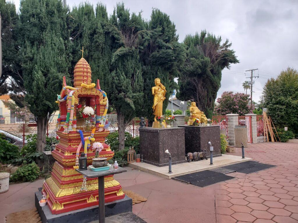 Wat Thai Temple altars