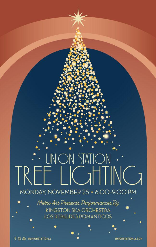 Los Angeles Union Station Tree Lighting