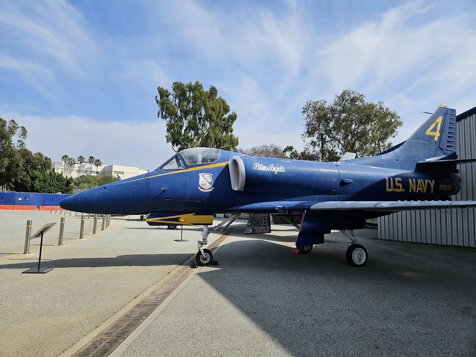 Vintage Blue Angel Aircraft