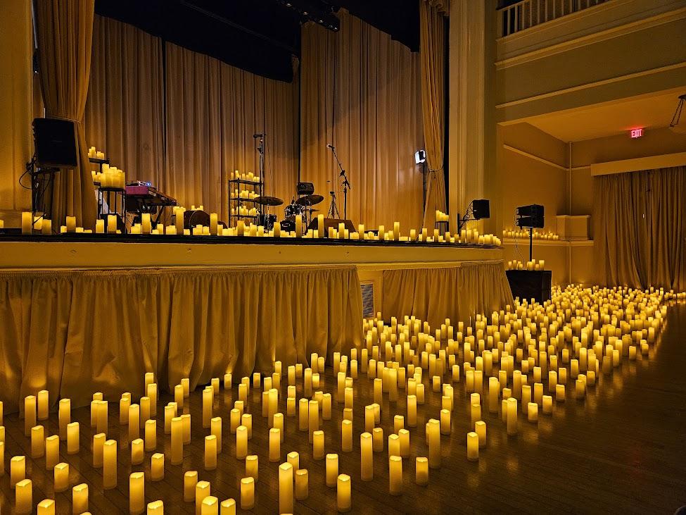 Candlelight Concert at the Santa Monica Bay Women's Club. Los Angeles