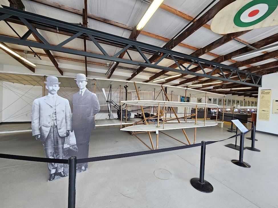 Wright Brothers Glider replica - Museum of Flying Santa Monica.