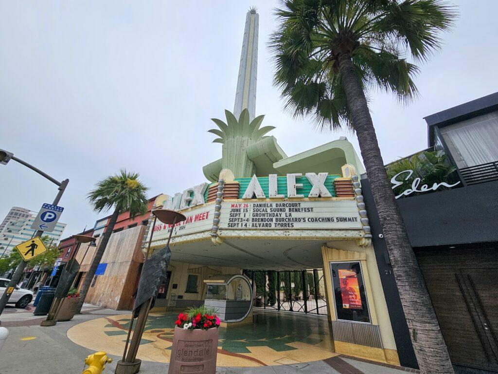 The Alex Theatre in Glendale, California