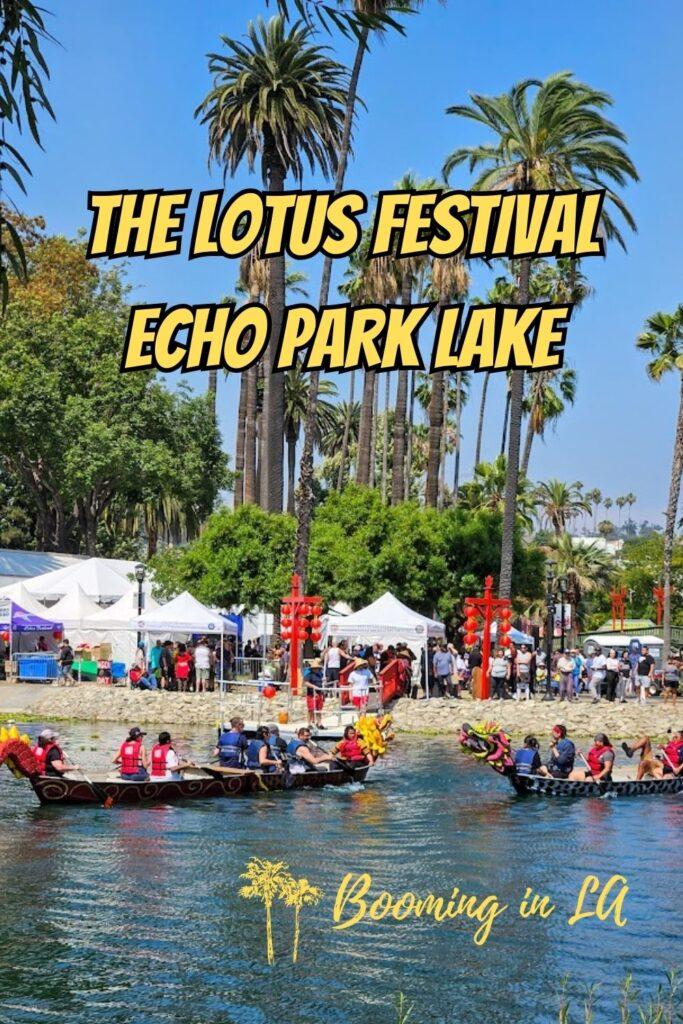 The Lotus Festival Echo Park Lake Los Angeles