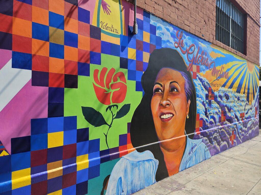 Gloria Molina Mural in Boyle Heights