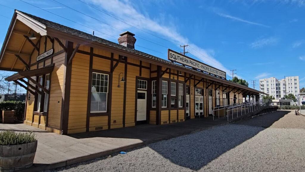 Southern Pacific - Pacific Electric Train Station NOHO Arts District