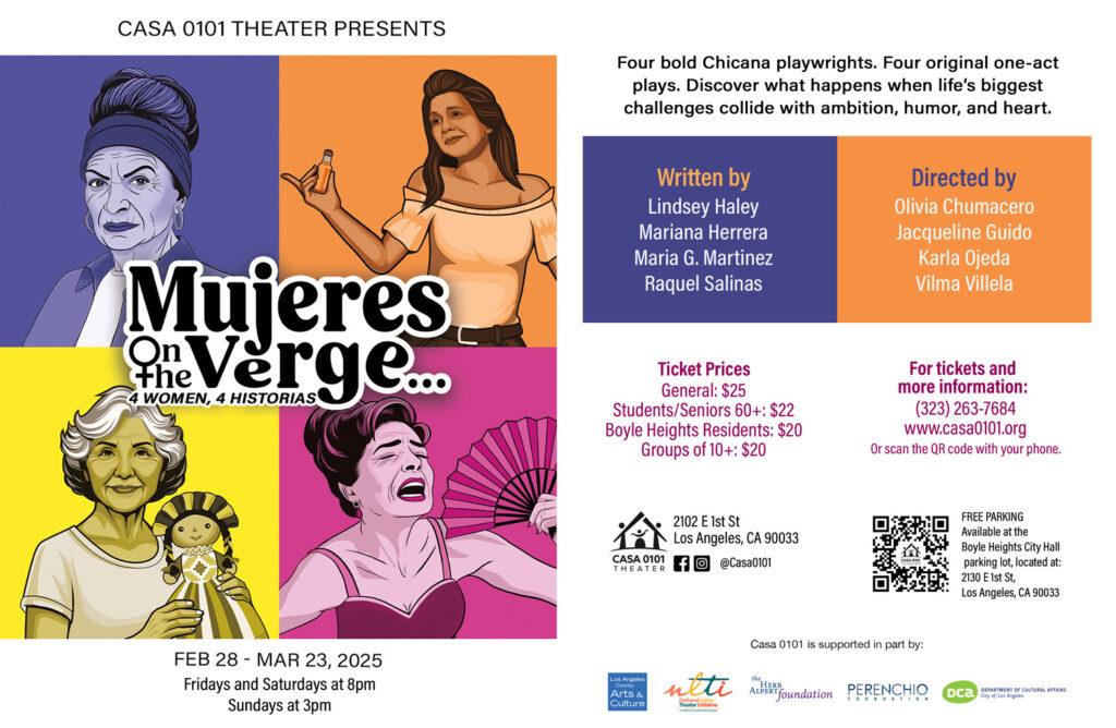 Mujeres on the Verge at CASA 0101 Theater