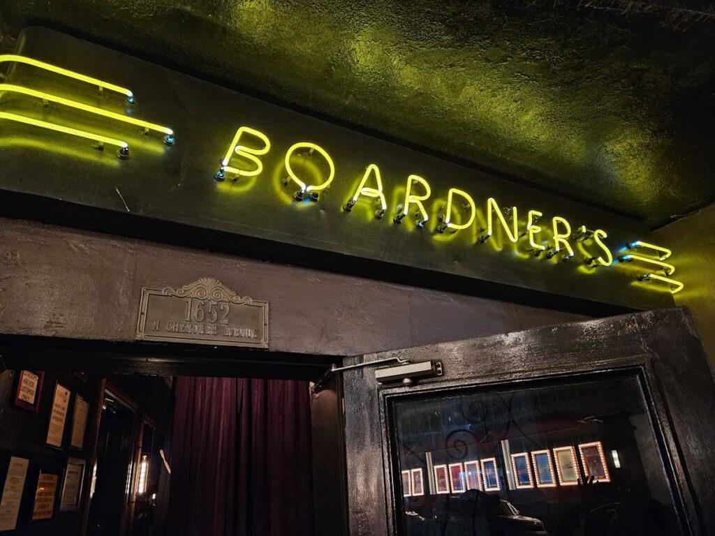 Boardner's Bar in Hollywood