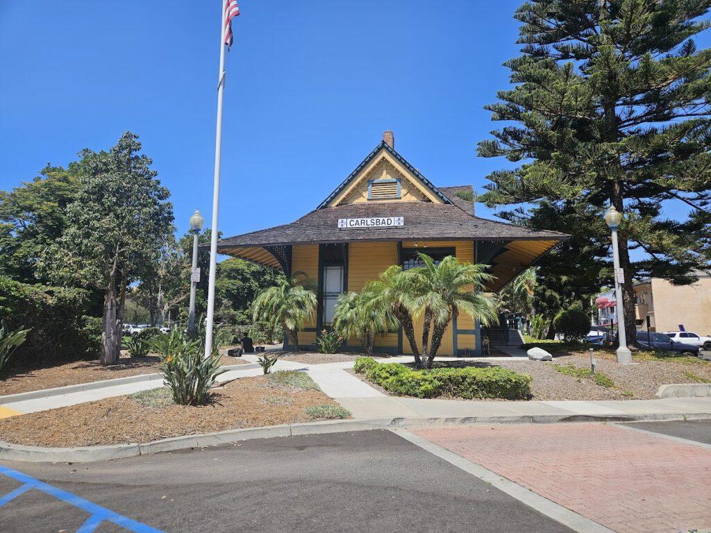 Carlsbad Old Santa Fe Train Station