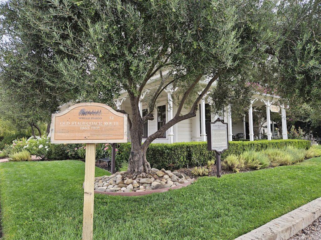Old Stagecoach Route in Los Olivos.