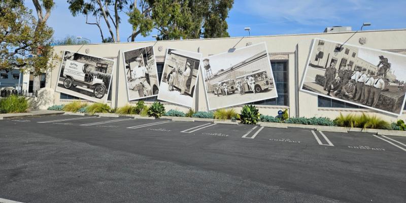 Helms Bakery Vintage Photo Mural Culver City
