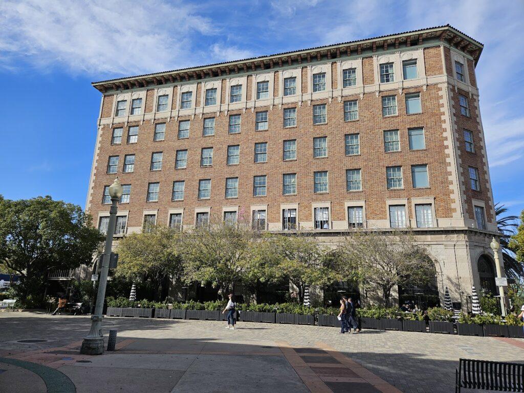 The Culver Hotel at The Culver Steps in Culver City.