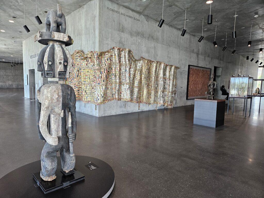 Eclectic art of different cultures at the Geffen Galleries at LACMA.